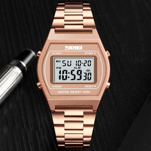 Skmei 1328RGWT Rose Gold-White | Зображення 2