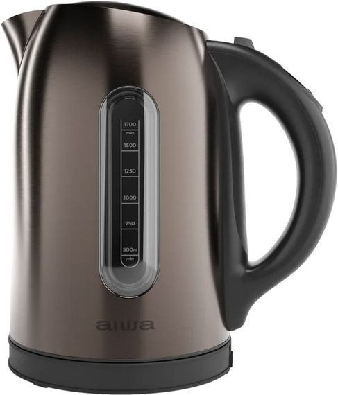 Електрочайник AIWA KAWAKO AKT-3000D 2200Вт/ 1.7л/ Strix/ встановлення температури нагріву/ метал | Зображення 1