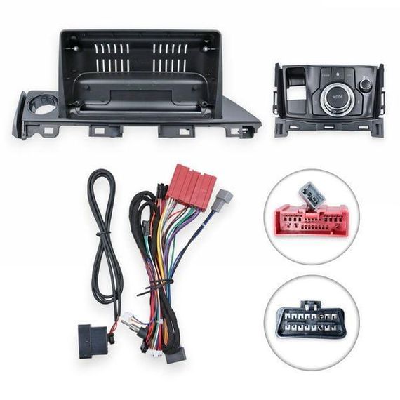 Штатна магнітола серії QIV Q1 під Mazda 6 3 GJ GL  2015-2018 (K) 9 дюймів | Зображення 1