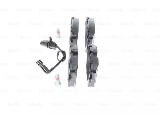 Колодки гальмівні дискові AUDI A6 2.0-3.0 2011-, A8 2.0-6.3 09- задн.  BOSCH (0986494488) | Зображення 1
