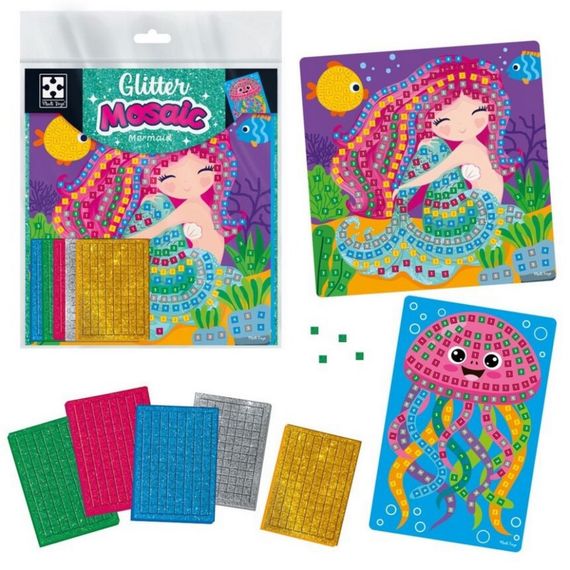 Набор для творчества со сверкающей мозаикой "Русалочка и Медуза" VT4511-13 | Зображення 2