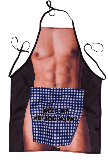 Кухонный фартук с плюшевым пенисом OOTB Apron Men Body