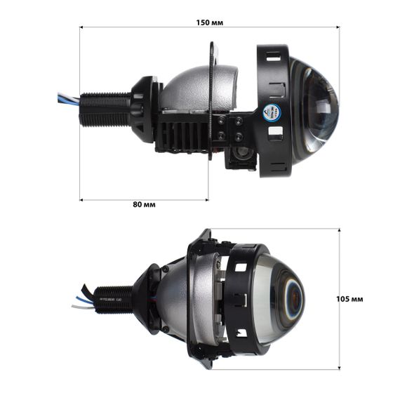 Комплект светодиодных линз StarLight ALPD-16 Bi-LED | Зображення 2