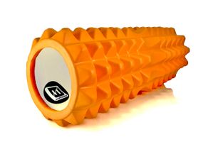 Масажний ролик EasyFit Grid Roller 33 см v.1.2 Помаранчевий (EF-2022-OR)