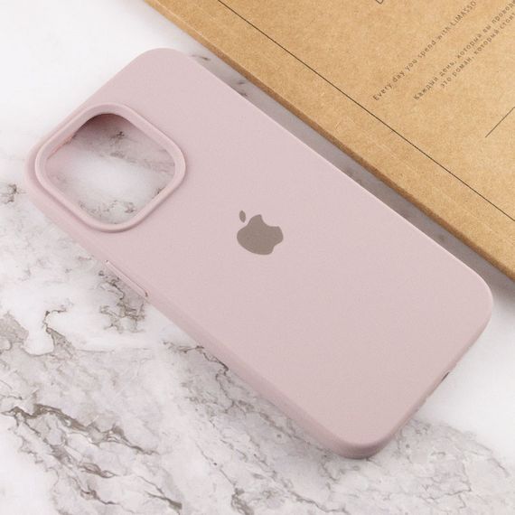 Чохол Silicone Case Full Protective (AA) для Apple iPhone 16 Pro (6.3") Сірий / Lavender | Зображення 4