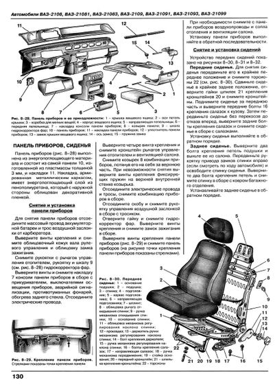 ВАЗ 2108 / 2109 / 21099. Посібник з ремонту. Книга | Зображення 6