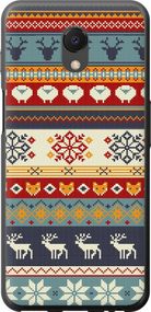 Чехол на Meizu M6s Рождественский орнамент "3303u-1364-17620"