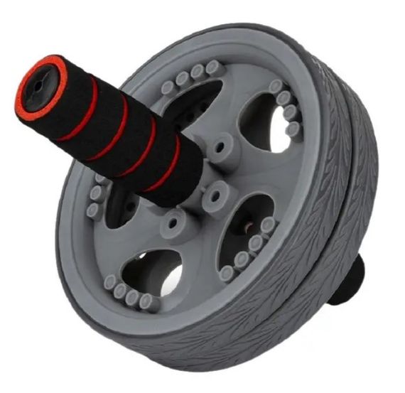 Колесо для преса Power System PS-4042 Dual-Core Ab Wheel Grey/Black (PS-4042_Grey-Black)