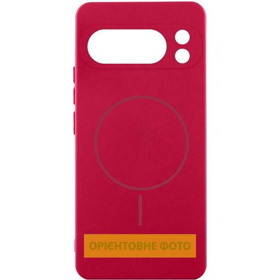 Чехол Silicone Cover Lakshmi Full Camera (AA) with MagFit для Motorola Edge 50 Ultra Красный / Rose Red