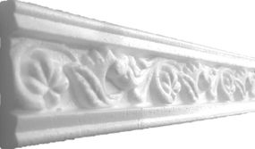Молдинг стіновий SIMJA 0105 з орнаментом 12х50х2000 мм