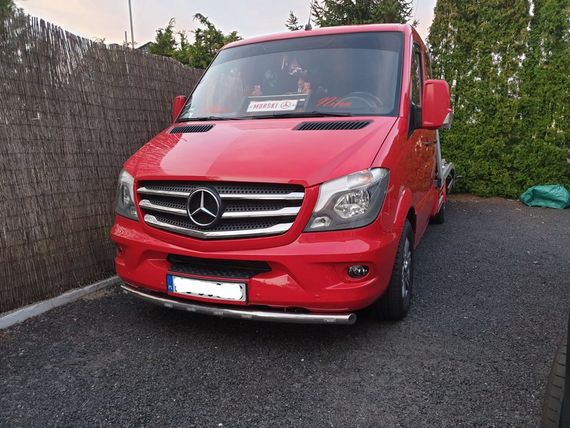 Передня нижня дуга ST008 (нерж.) 2013-2024, 60мм для Mercedes Sprinter рр | Зображення 3