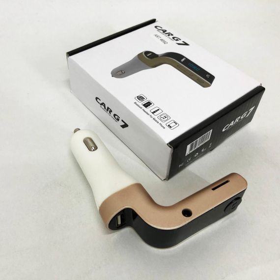 Fm модулятор к магнитоле через прикуриватель Car G7 FM, Автомобильный модулятор XI-192 в машину | Зображення 7