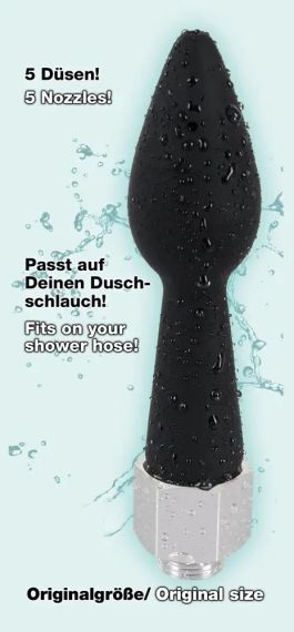 Анальный душ КОНУС (с соединением для шланга душа) sexstyle | Зображення 7