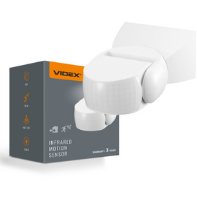 Датчик руху та освітленності 1200W 220V інфрачервоний VL-SPW15W Videx