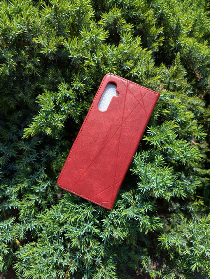 Шкіряний чохол книжка для Samsung A05s синій | Зображення 1