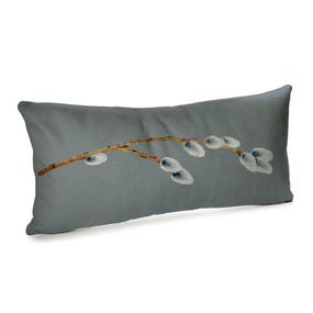 Подушка для дивану оксамитова Котики 50x24 см (52BP_23M015)