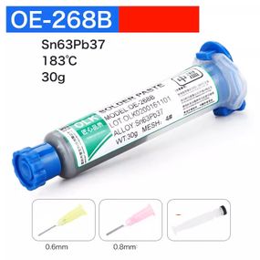 Паяльная паста OLK OE-268B 30 гр 183°С