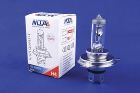 Лампа автомобільна H4 12 V 60/55W P43T (ближня/даля) MTA 84163 HBC11