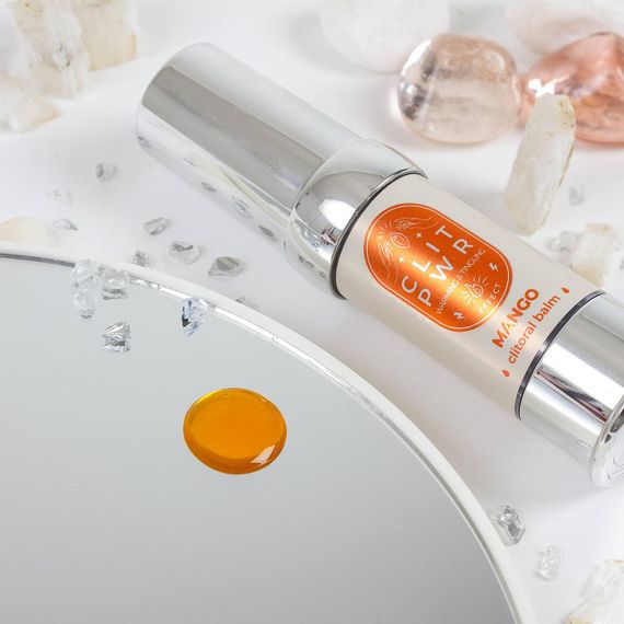 Рідкий вібратор CLIT PWR - MANGO CLITORAL BALM Sex Aura | Зображення 3