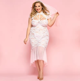 Мереживне біле плаття нареченої Желана Jaylee L/XL sexstyle