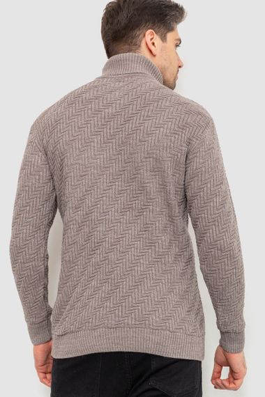 Гольф чоловічий, колір мокко, 161R696 | Зображення 3