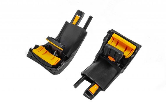 Поперечины на интегрированные рейлинги Ecem V2 120 см (2 шт) Черный для Volvo XC90 2015- гг | Зображення 6