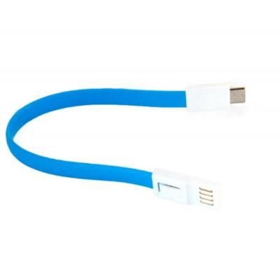 Дата кабель USB 2.0 AM to Type-C 0.18m blue Extradigital (KBU1787) | Зображення 2
