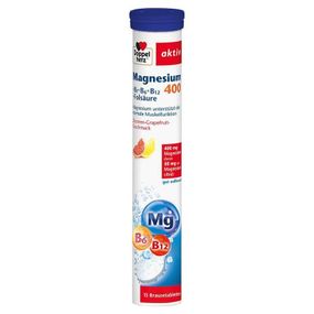 Доппельгерц водорозчинний Магній 400 + B1 + B6 + B12 + фолієва кислота Doppelherz Magnesium 400 + B1 + B6 + B12 + Folsäure