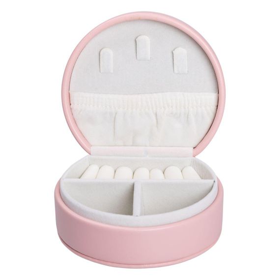 Скринька для прикрас з еко шкіри 10×9×4.5 см ​​органайзер для ювелірних виробів HP-5-31P