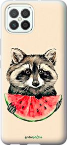 Чохол на Huawei Nova 8 SE Єнотик з кавуном "4605u-2126-2448"