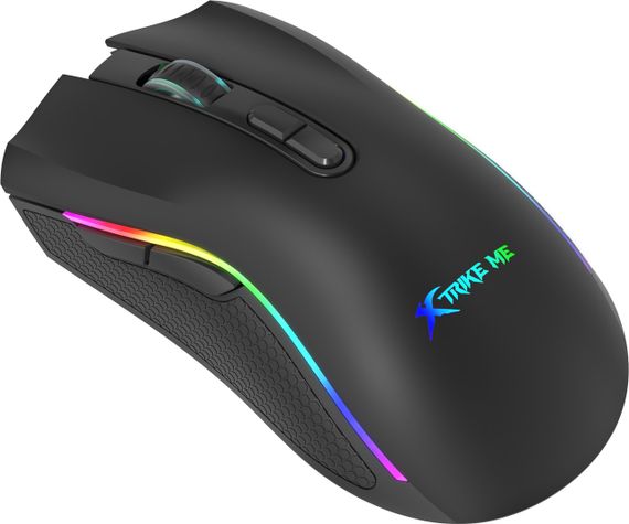 Мишка XTRIKE ME GM-314, ігрова 7200dpi., 7кн., RGB, чорна | Зображення 2