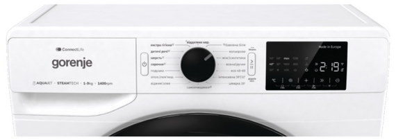 Пральна машина автоматична Gorenje WPNEI94A1SWIFI/UA | Зображення 8