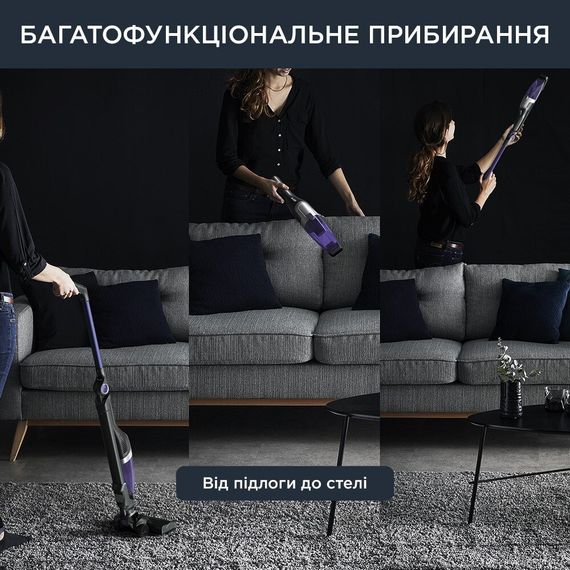 Пилосос Rowenta безпровідний X-TREM COMPACT, 100Вт (RH1238WO) | Зображення 5