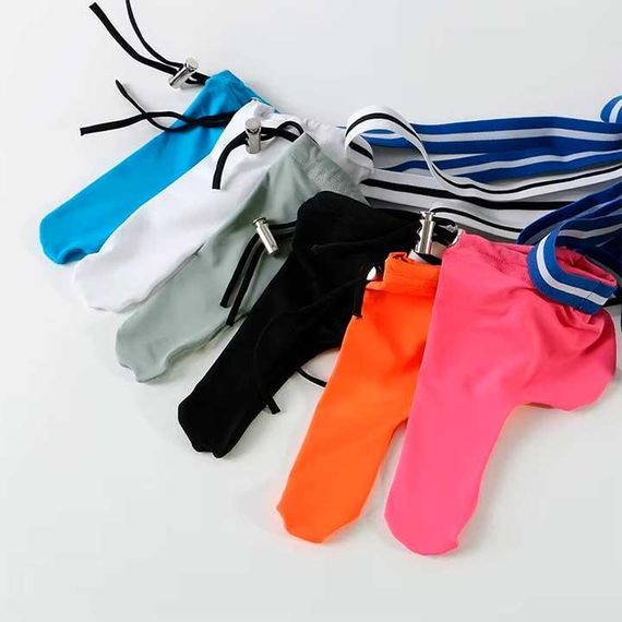 Мужские эротические трусы без задней части L/XL/XXL Оранжевый | Зображення 1