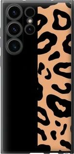 Чехол на Samsung Galaxy S23 Ultra Пятна леопарда из силикона FCh_089930