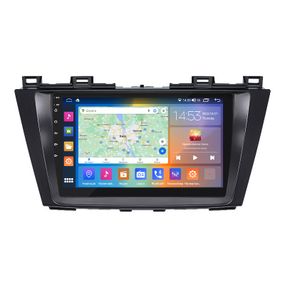 Штатна магнітола 9" Lesko для Mazda 5 II (CW) 2010-2015 4/64Gb CarPlay 4G Wi-Fi GPS Prime IPS 8 ядер Мазда