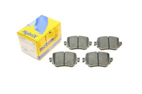 Колодки гальмівні задні Audi Q3 Skoda Octavia Seat Leon VW Golf Caddy IV 14- 22-0980-0