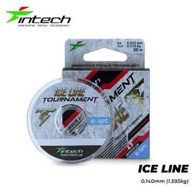 Волосінь риболовна Intech Інтеч Tournament Ice line 30m 0.14mm, 1.595kg
