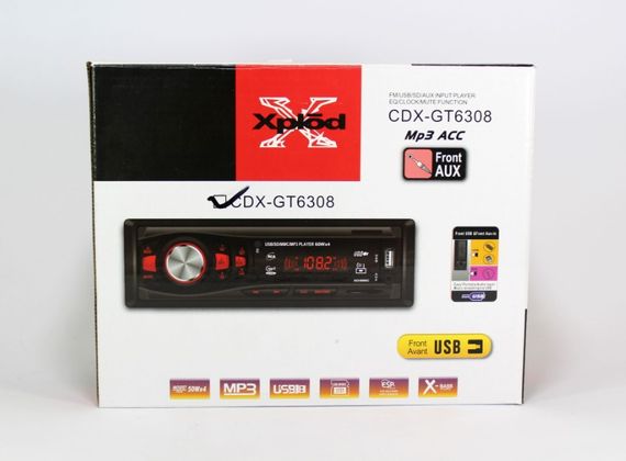 Автомагнітола MP3 з Bluetooth XPRO JSD 308BT (44566-JSD 308BT_364) | Зображення 5