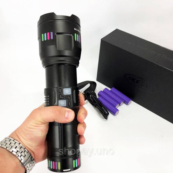 Ліхтар NIGHT VISION FLUORESCENCE G01-PM60-TG, Потужний кишеньковий ліхтарик, Сильний ліхтарик | Зображення 8