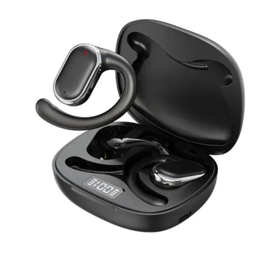 Беспроводные накладные наушники TWS X93 Wireless для спорта Черные