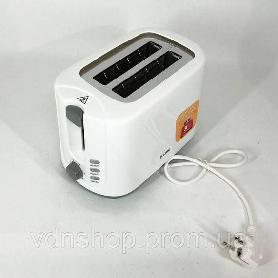 Тостер зі стійкими ніжками, Тостер для бургерів, Тостер з антипригарним покриттям з регулятором DM-34 | Зображення 7