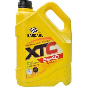 Моторна олива BARDAHL XTC 5W40 SN/CF A3/B4 MB 229.5 VW 502.00/505.00 PSA B71 2296 RN0700/0710 4л.