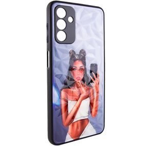 TPU+PC чохол Prisma Ladies для Samsung Galaxy A34 5G TPU+PC, Black in White