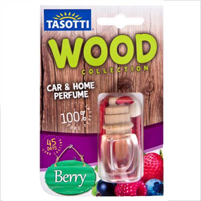 Ароматизатор пробковый на зеркало Tasotti серия Wood 7мл Berry (Ягода)