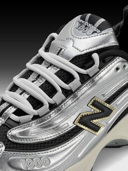 Мужские кроссовки New 1000 Silver Black Динаміка твого стилю весна / літо / осінь A4126 44 28 см | Зображення 5