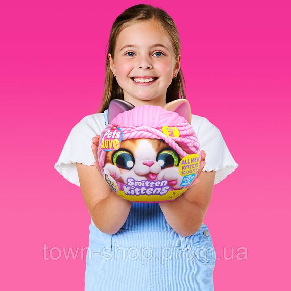 Интерактивный игровой набор-сюрприз Игривые котята Pets & Robo Alive S2 9568, 10 разных звуков | Зображення 1