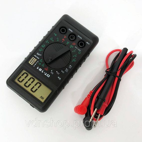 Цифровий мультиметр для дому, Мультиметр для перевірки електроприладів Тестер напруги електриків UZ-76 | Зображення 4