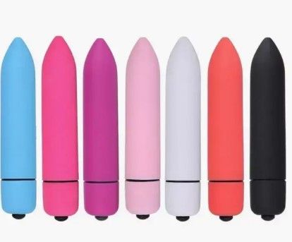 Компактний мінівібратор, ВіброПуля з 10 режимами вібрації біла sexstyle | Зображення 2