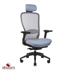 КРЕСЛО KRESLALUX IN-POINT Gray ЭРГОНОМИЧНОЕ
